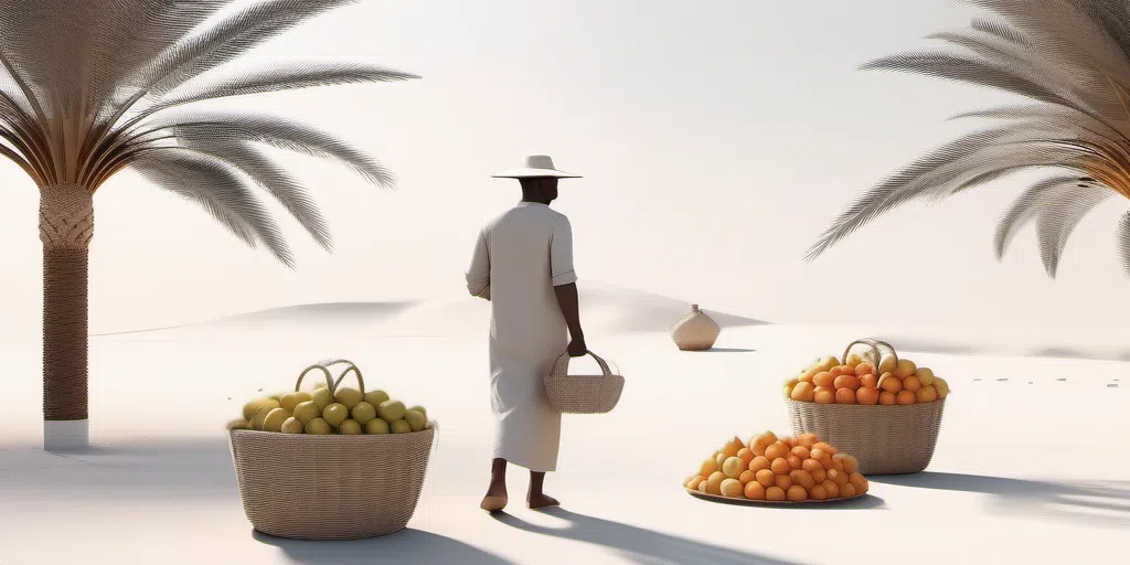 إنضاج البلح: رحلة من الشجرة إلى المائدة - دراسة علمية شاملة